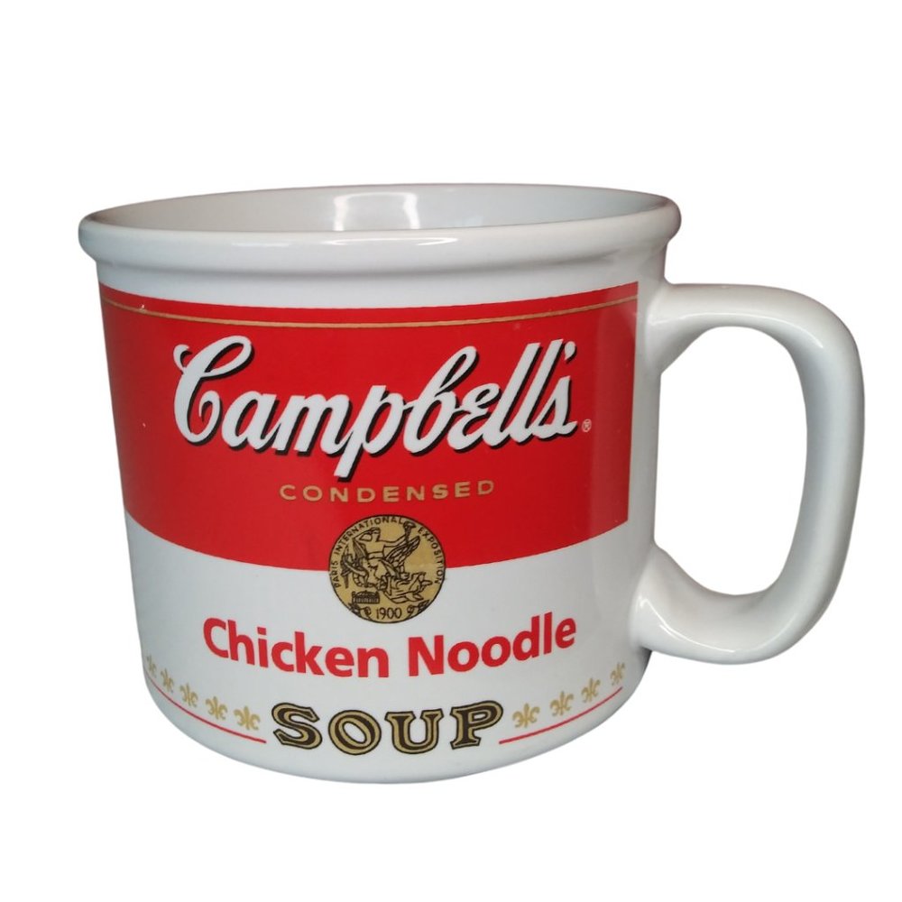 1998 Campbell's Condensed Chicken Noodle Soup Cup Mug